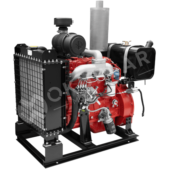 Yunnei Power YN38GB 60KW 3000RPM Dizel Motor