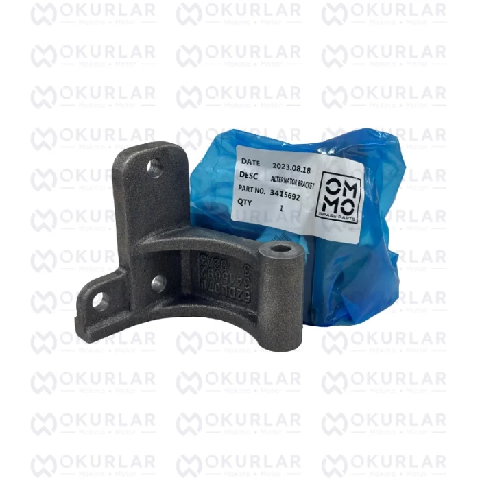 cummins-3415692-6ct-sarj-dinamosu-baglanti-aparati Cummins 6CT Şarj Dinamosu Bağlantı Aparatı 3415692