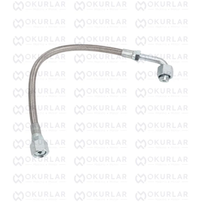 cummins-3935821-isf-tubo-yaglama-borusu Cummins ISF 3.8 Turbo Yağlama Borusu Esnek Teflon 3935821