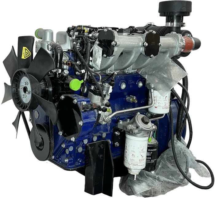 Yunnei Power YN4A055 40KW 2400RPM Değişken Devirli Motor