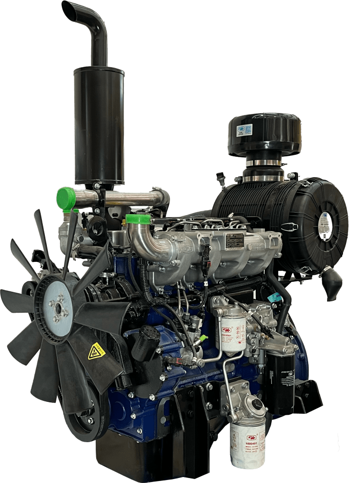 Yunnei Power YN4JL160 125KW 2400RPM Dizel Motor - Görsel 1