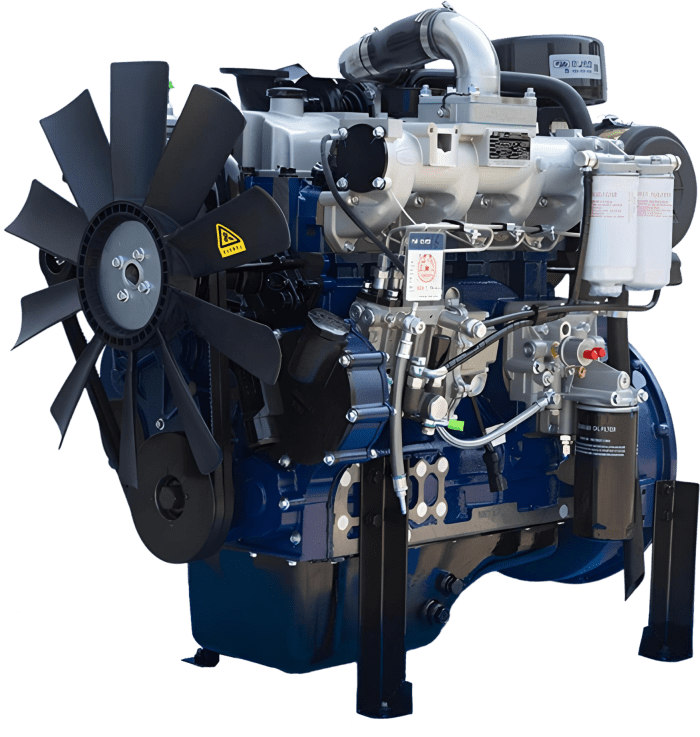 Yunnei Power YN48ETD77 77KW 1500RPM Dizel Motor